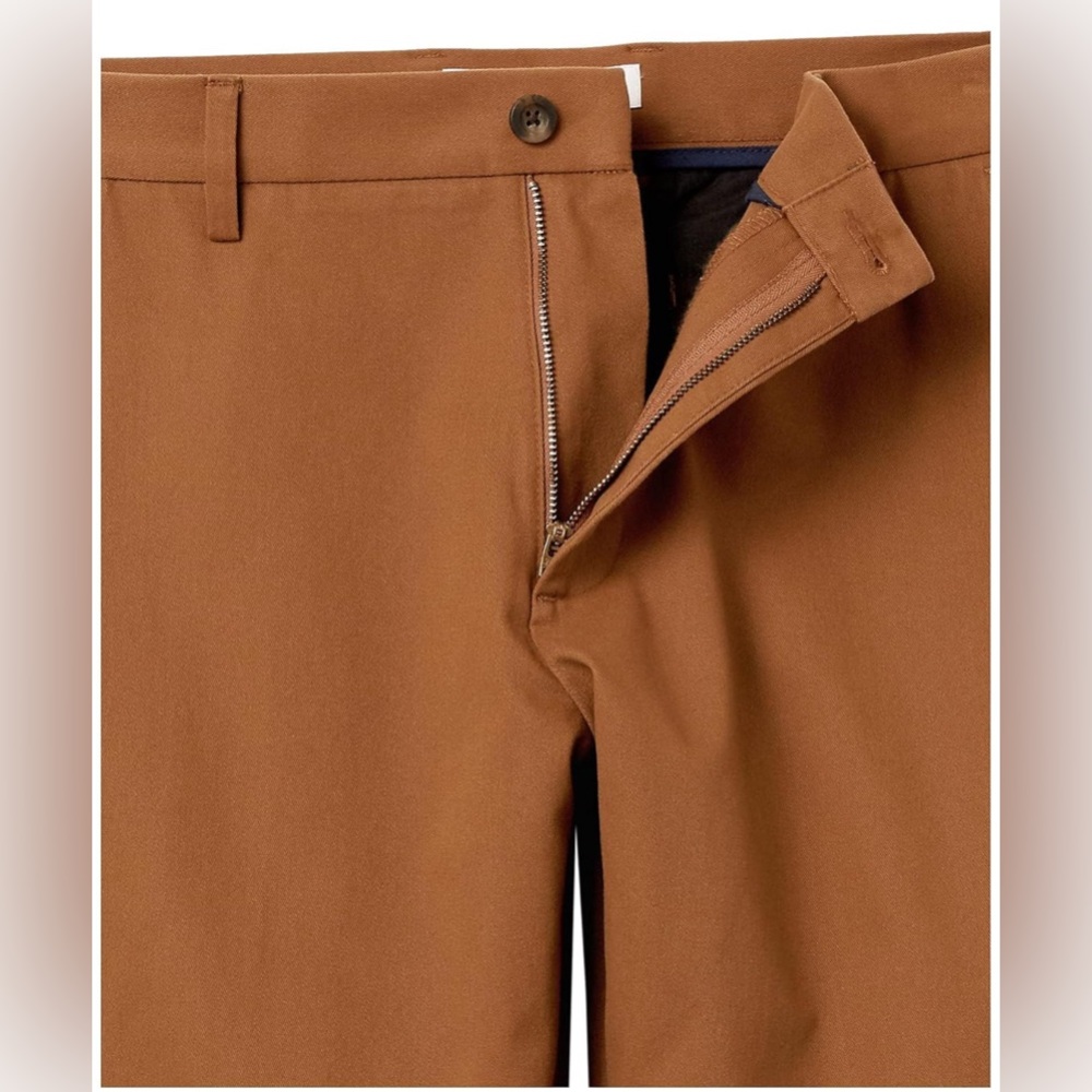 Amazon Essentials Men’s Classic-Fit Chino Pants 36x29 Dark Khaki